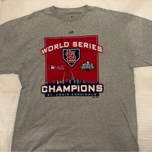 2011 St. Louis Cardinals World Series Champions Tee